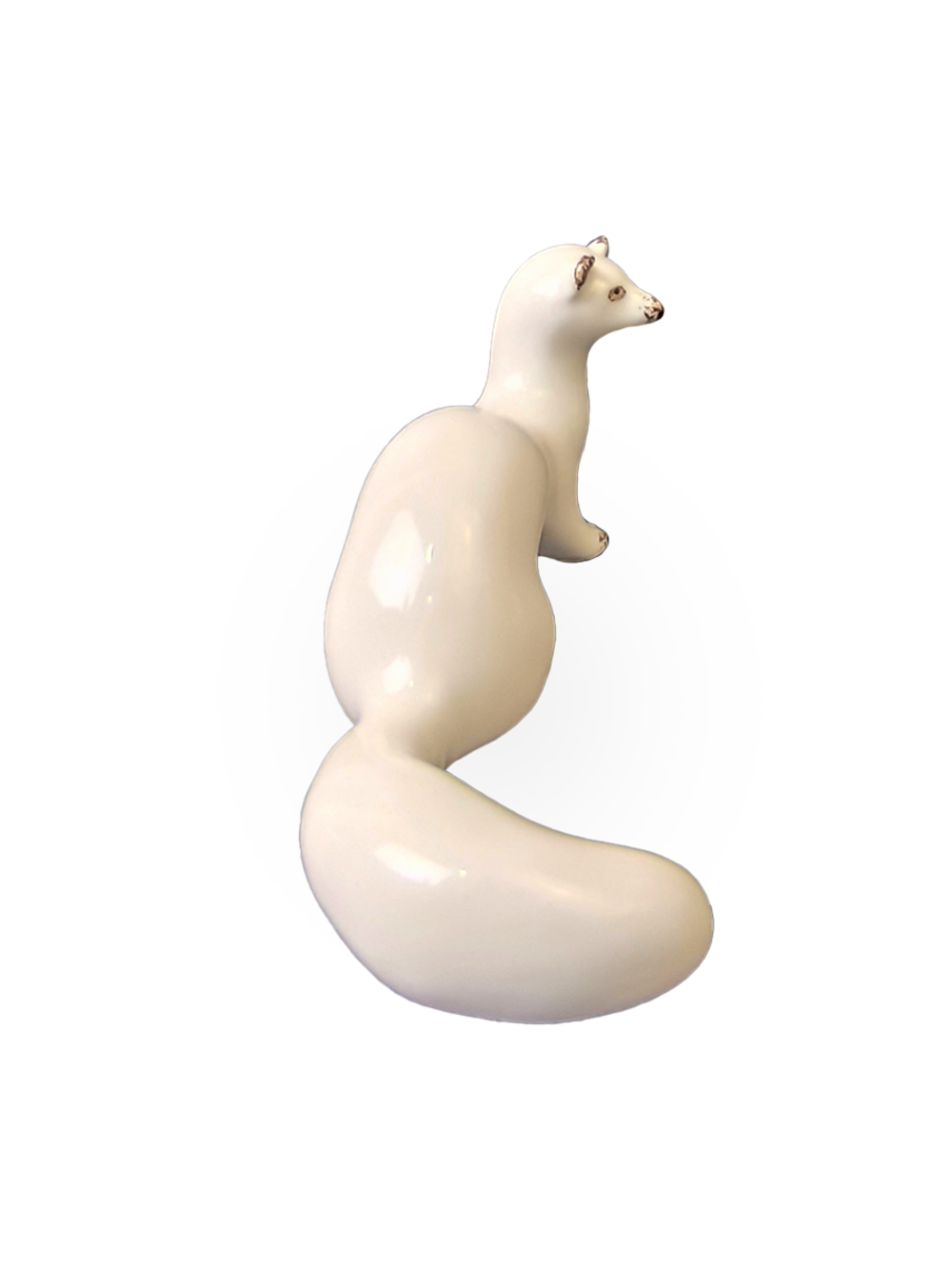 Фарфоровая статуэтка "Ласка" Полонне ЗХК