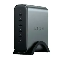 Satechi USB-C 6-Port PD GaN Charger 200W Space Grey