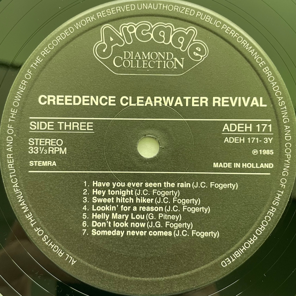 Creedence Clearwater Revival - The Complete Hit-Album 2LP (Голландия 1985г.)