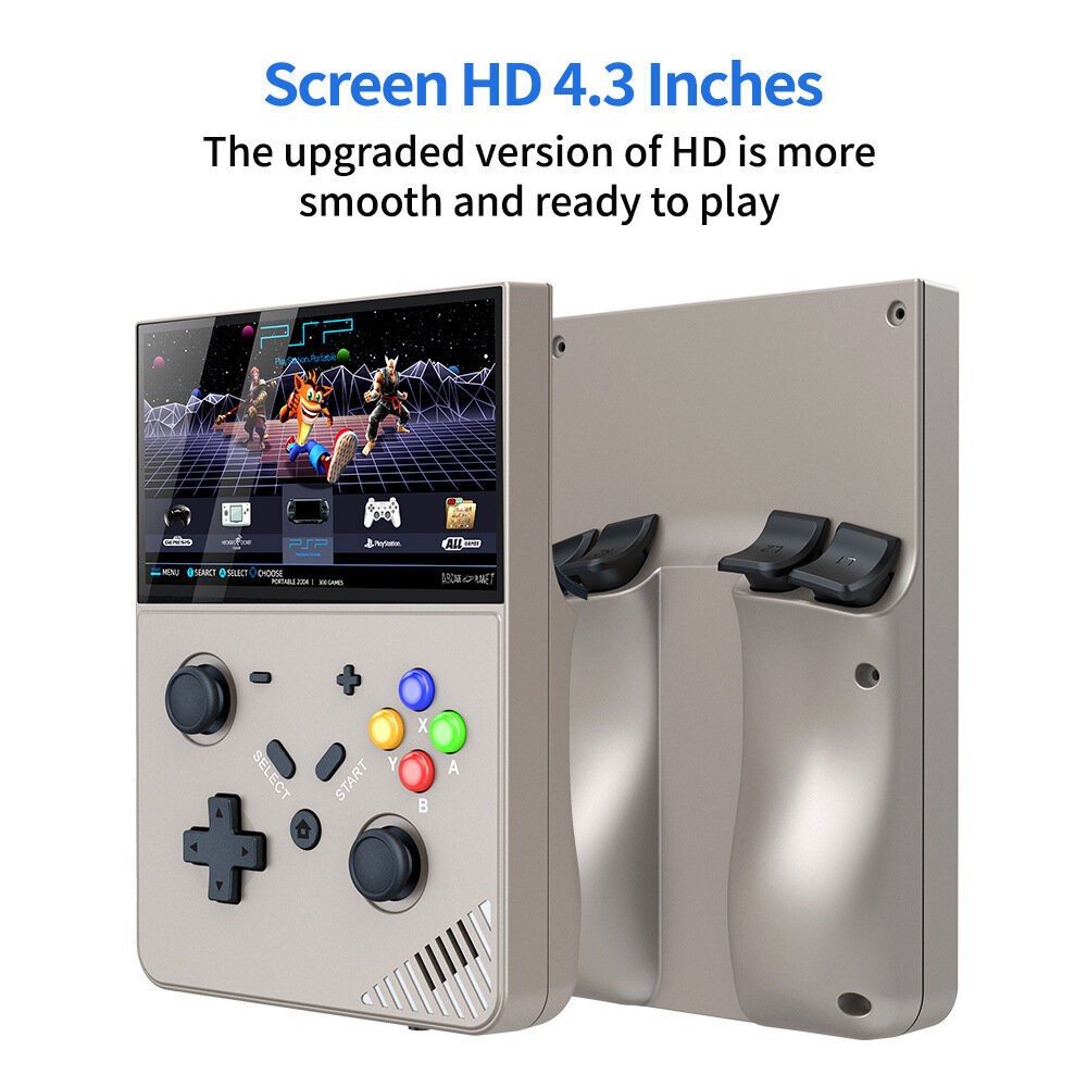 Портативная игровая приставка M18 R43 PRO, 64 ГБ, 4K, черная