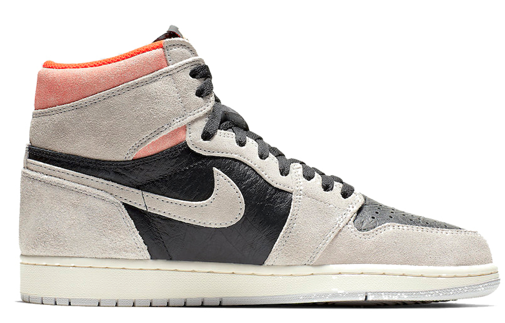 Jordan 1 Retro High 'Neutral Grey Hyper Crimson'