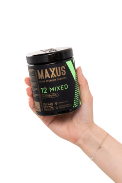 Презервативы MAXUS X-Edition Набор с железным кейсом, 12 шт