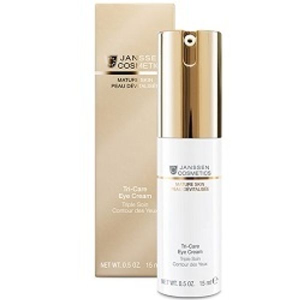 Крем для контура глаз Tri-Care Eye Cream, Mature Skin, Janssen Cosmetics, 15 мл