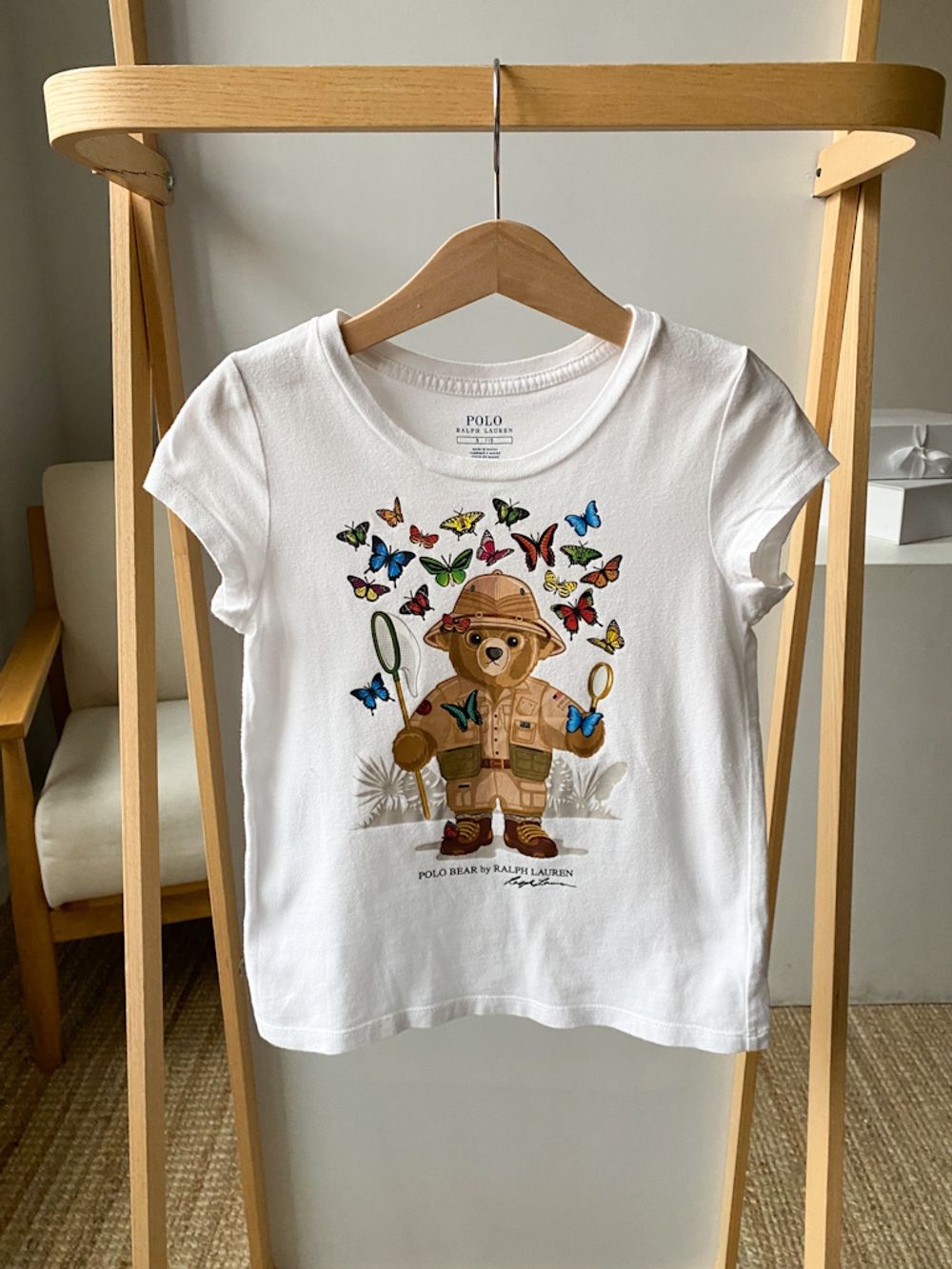 Хлопковая футболка Ralph Lauren, 110