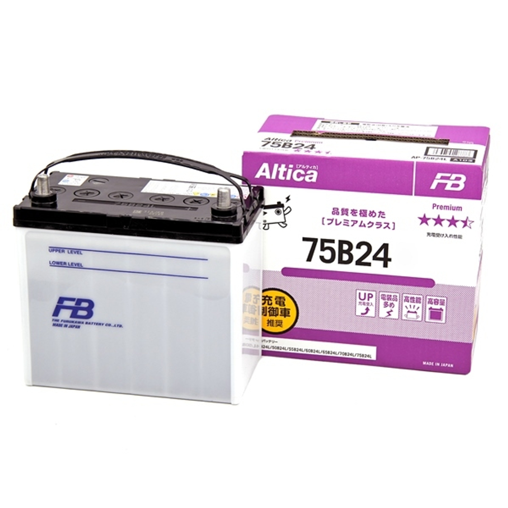 FURUKAWA BATTERY Аккумулятор FB Altica PREMIUM 75B24L