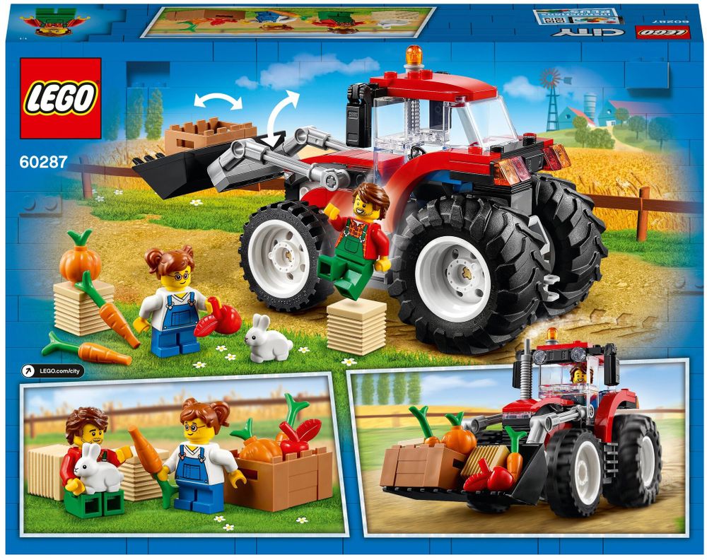 Конструктор LEGO City Great Vehicles 60287 Трактор