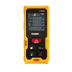 Лазерный дальномер TECHNICOM TC-DM40L, дальность 40м, цвет лазера красный, 2 точки отсчёта