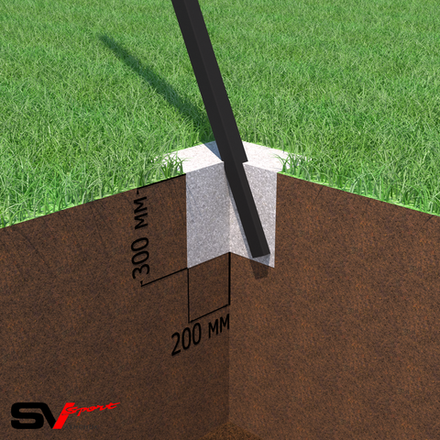 Монтаж уличных качелей Sv Sport Maxi х 2
