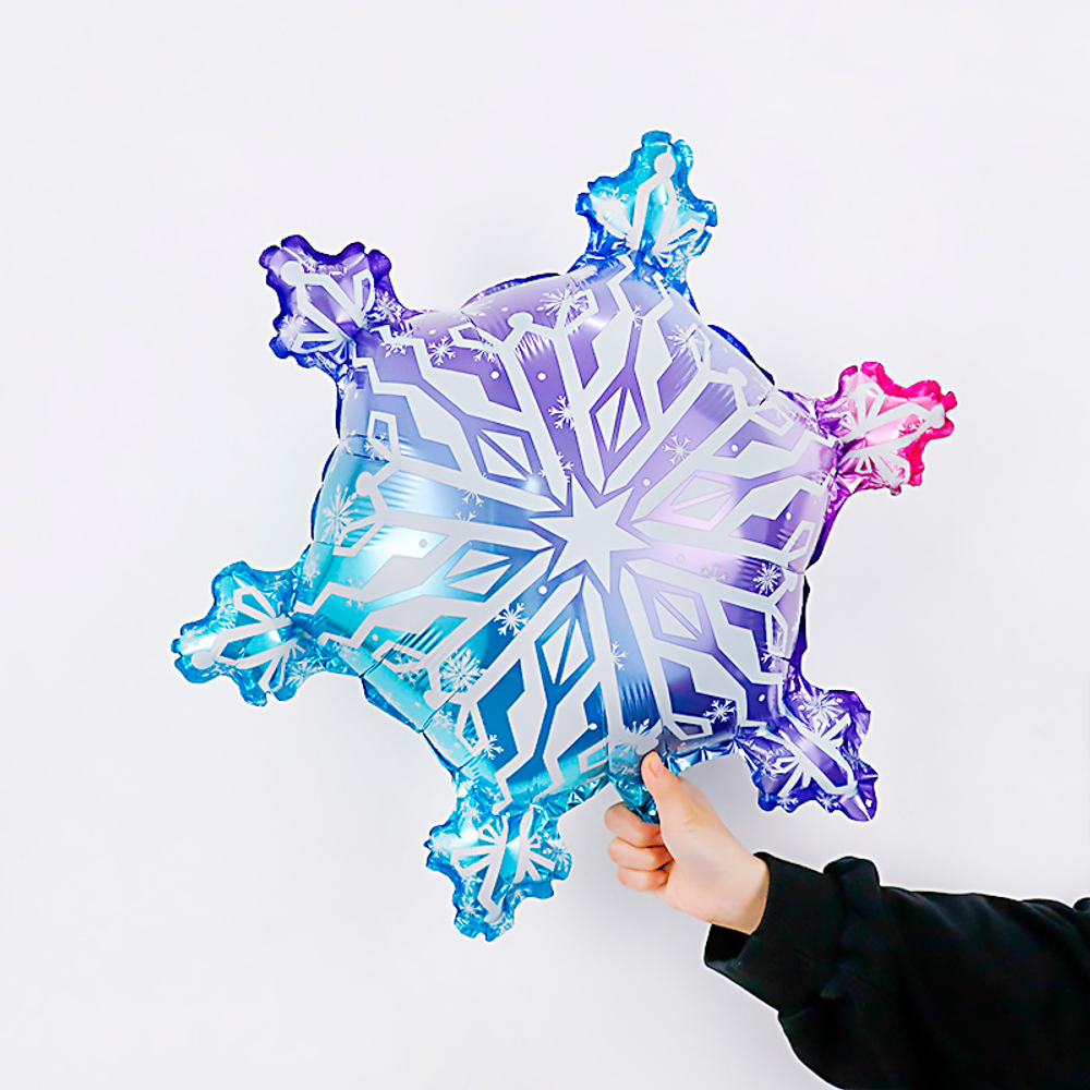 Фигура 26" Волшебная снежинка, Градиент в уп Fl