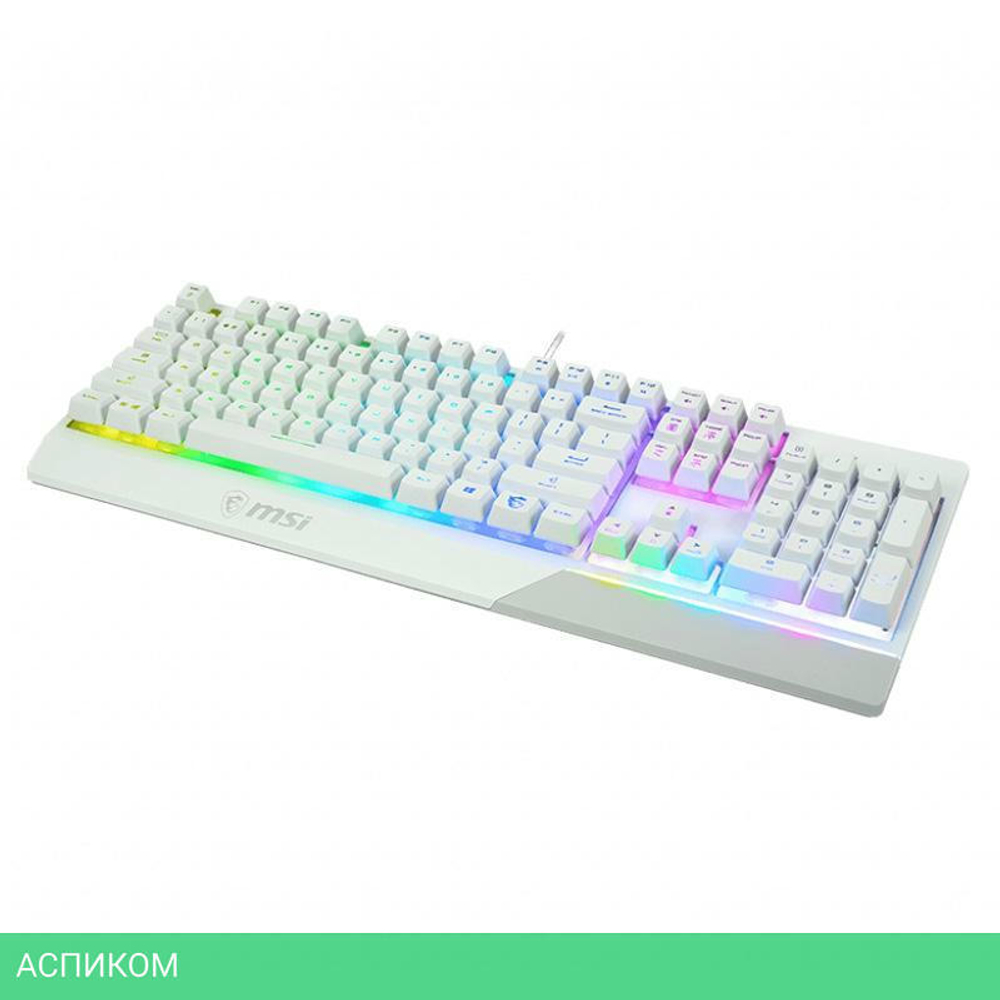 Клавиатура MSI Vigor GK30 белый (S11-04RU304-CLA)