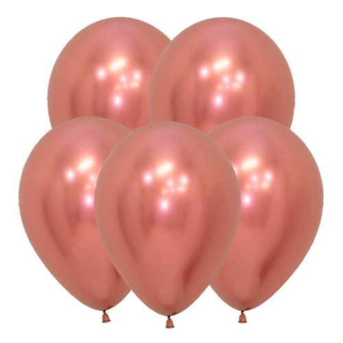 S 18" Зеркальные Рефлекс Розовое золото / Reflex Rose Gold / 5 шт.