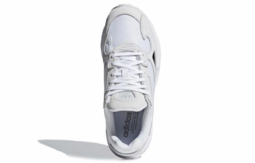 Кроссовки Adidas Originals Falcon Triple White (Женская размерная сетка)