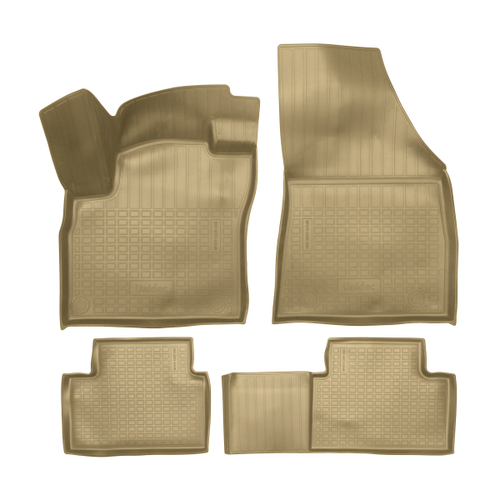 Ковры в салон Norplast/Unidec для Faw Bestune T55 (2021-) ,Бежевый, арт.NPA11-C205-080-B
