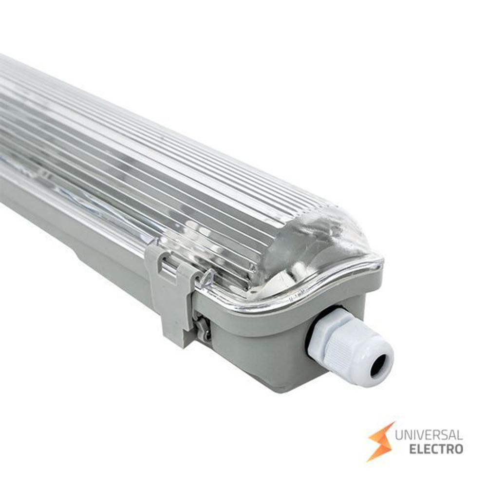 Светильник пылевлагозащищенный ДСП-3001 под LED лампу 1хT8 600мм EKF PROxima