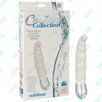 Белый вибромассажер Sublime