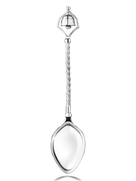 Памятная серебряная ложка на "Первый зубик"