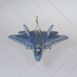 Елочная игрушка Самолет Сушка 57