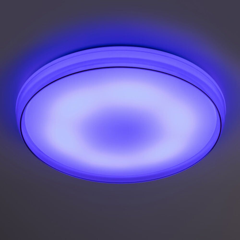 Светильник потолочный светодиодный ЭРА SPB-6-80-RC Solar RGBD с ДУ динамическое 80Вт