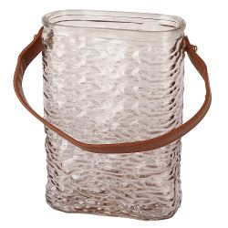 Ваза "Сумочка" h=17,5см, v=1200мл (стекло) (индивидуальная упаковка)