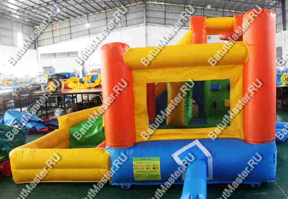 Детский надувной батут "Границы радости" 3,5*3*2,5 м