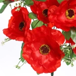 Искусственные цветы «Цветочная мелодия» Маки 50см10 цветков