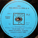 Чайковский - Концерт для фортепиано с оркестром No.1, Григ - концерт для фортепиано с оркестром (Англия 1968г.)