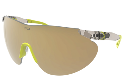Спортивные очки с диоптриями HILX Domain Shiny Crystal Khaki / Gold Lens