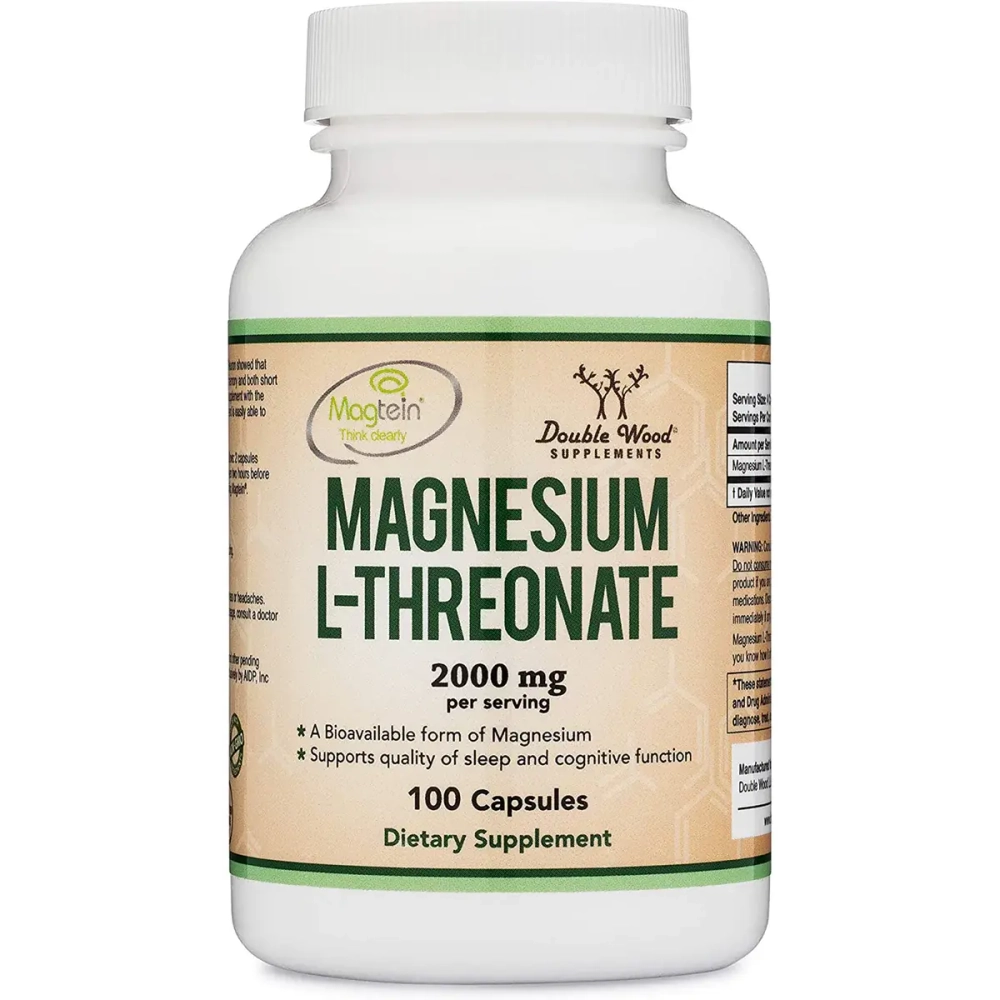 Double Wood Supplements - Magnesium L-Threonate 100 capsules