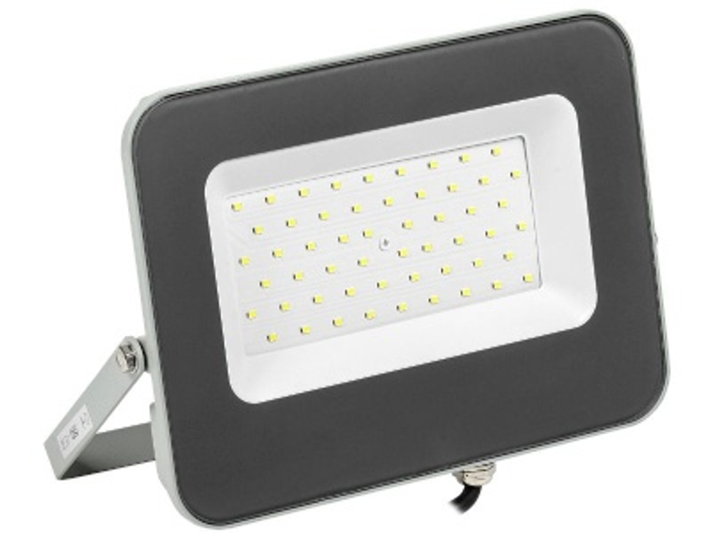 Прожектор светодиодный 50Вт ИЭК СДО 07-50 LED 4000Лм 6500К IP65 серый