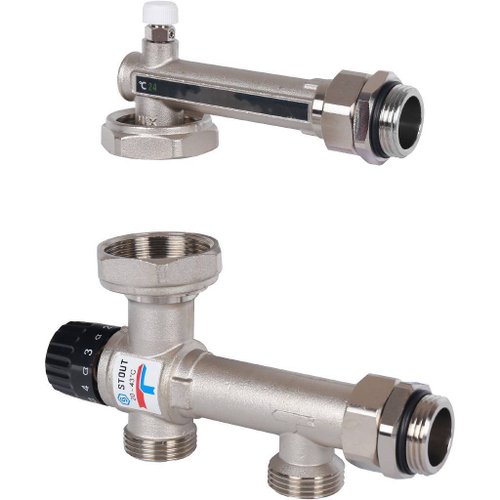 Насосно-смесительный узел STOUT (без насоса)  3986