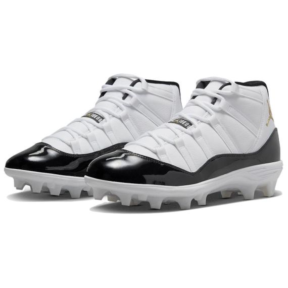 Jordan Air Jordan 11 Кроссовки для тренировок MID Топ Белый черный Мужские