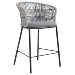 Стул полубарный Bergenson Bjorn Haugen, темно-серый/светло-серый