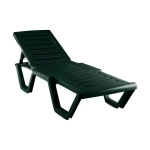 Шезлонг Атлант цветной темно-зеленый 1840х330мм