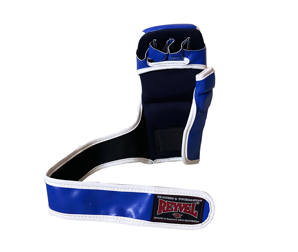 Перчатки для мма Reyvel PRO Training (синий)