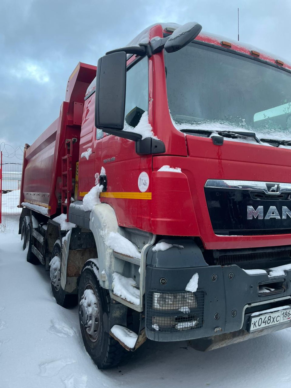ПКФ "РЕМЭКС" RS 4583-0000040 на шасси MAN TGS 8x8 Самосвал RS 4583-0000040 (Дизельный, 12,4 л, 480 л