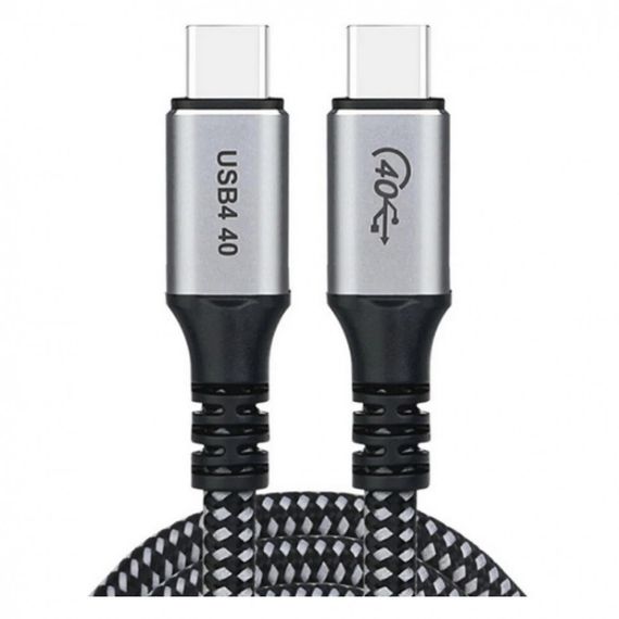 Кабель Choetech USB-C 4.0 Cable 240W PD 8k 60Hz 1.20 м (XCC-1040) черный