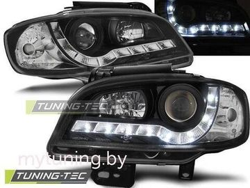 Передние фары Seat Cordoba 1/Ibiza 2 daylight black