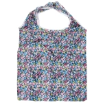 Сумка - шоппер с карабином «ИДЕЯДОМА», принт васильки, 60*38см/нагрузка до 10кг (инд. пакет истикер)