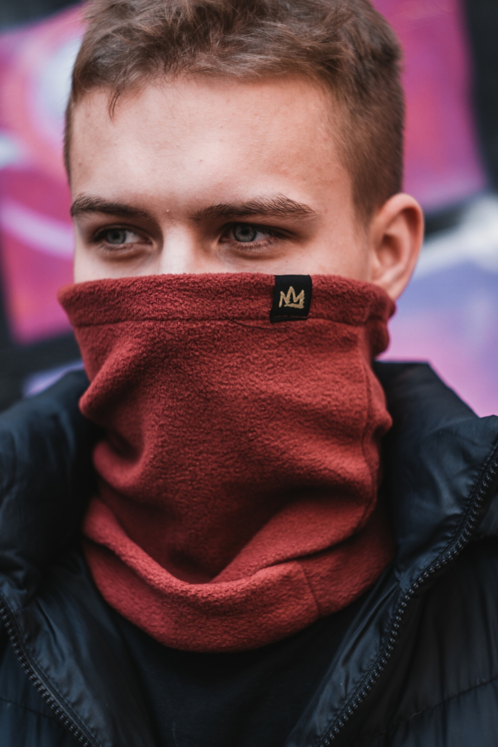 Баф BLK CROWN Super Winter Maroon