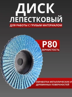 Диски шлифовальные лепестковые для мини-УШМ