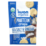 IWON Organics, Протеиновые чипсы, морская соль и уксус, 85 г (3 унции)