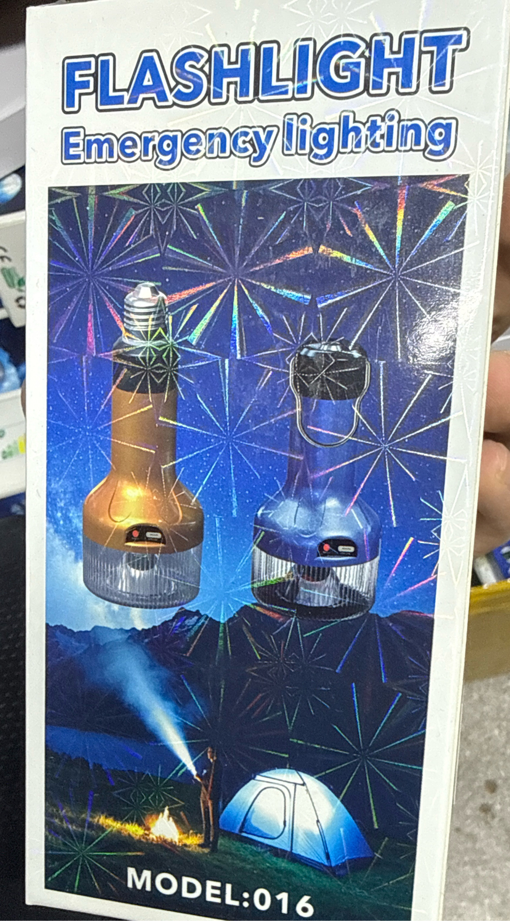 Лампа в цоколь лампа фонарик 016