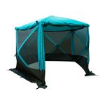 Шатер СЛЕДОПЫТ быстросборный, 5 стен, 2,8х2,9 м, h-2,08 м, S по полу 5,6 кв.м, цв. WATERFALL