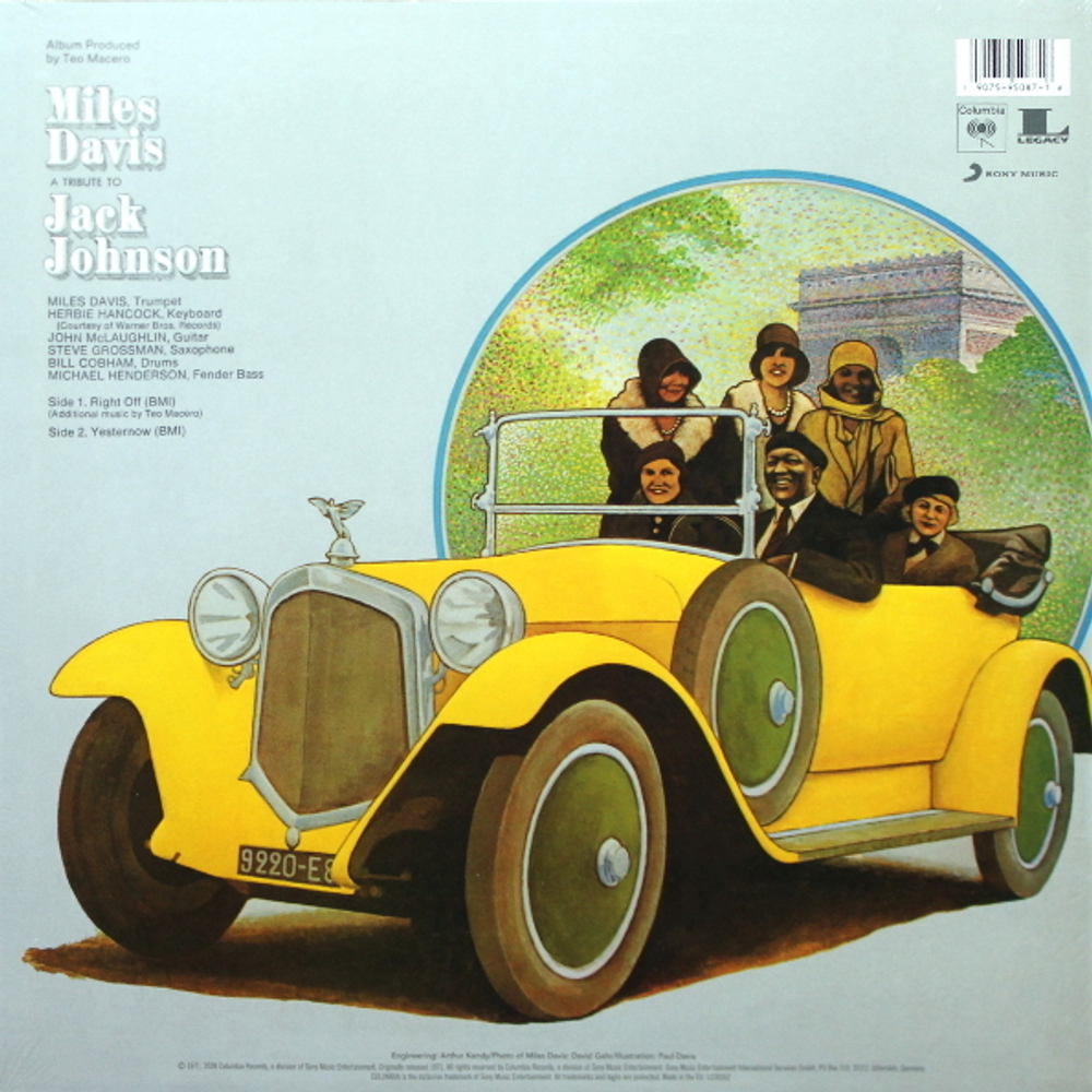 Miles Davis / A Tribute To Jack Johnson (LP)