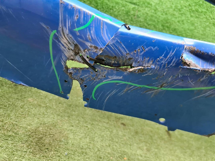 Бампер передний BMW X1 F48 (2019-2022) M-paket