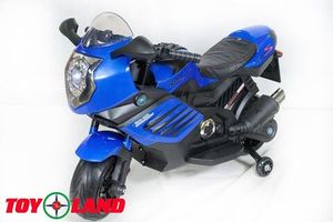 Детский электромотоцикл Toyland Moto Sport LQ168 синий