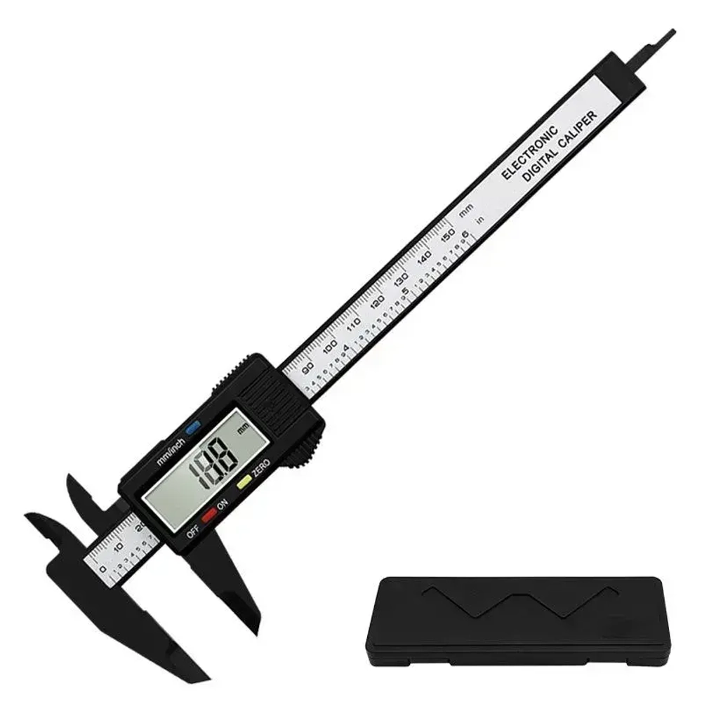 Штангенциркуль электронный цифровой 0-150 мм, ЖК-экран