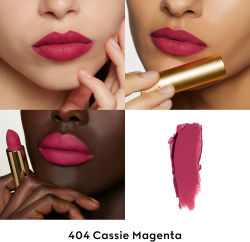 Gucci Gucci Beauty Rouge a Levres Matte Lipstick - Матовая помада оттенок 404 Cassie Magneta, 3 g