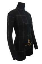 Комплект ручек к мягкому манекену Моника, черные, размер 42-44, тип фигуры Груша