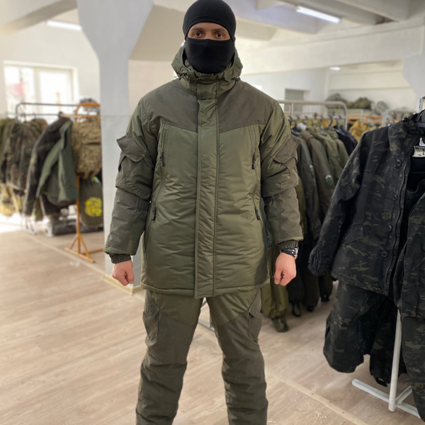 Костюм Егерь / зима / олива